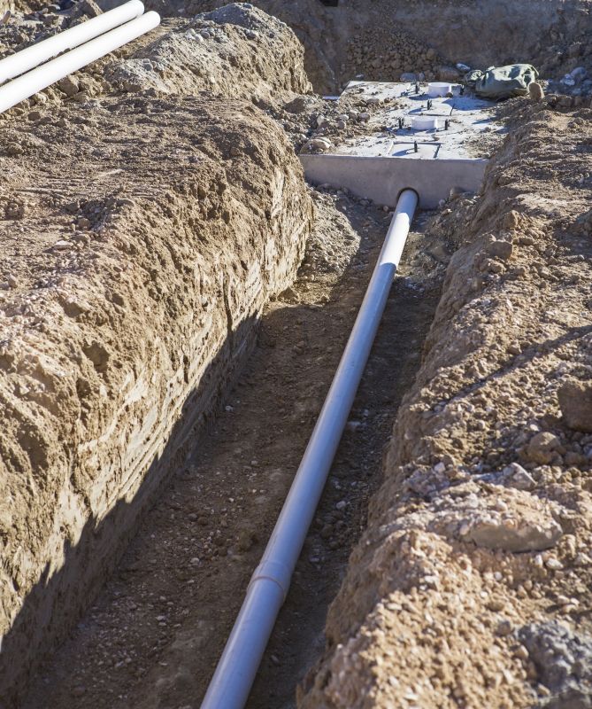 Aerobic Sewage Installation in San Antonio, TX
