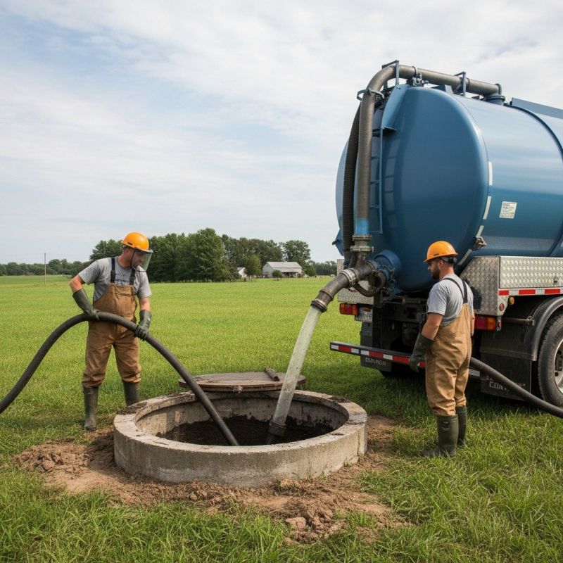 Cesspool Maintenance detail