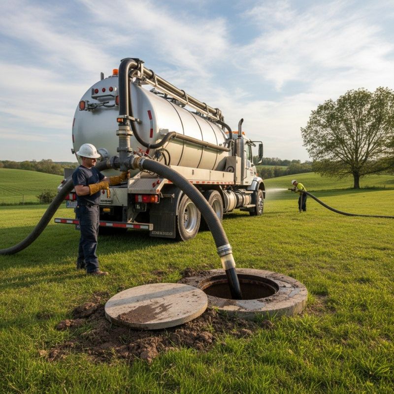 Cesspool Maintenance detail